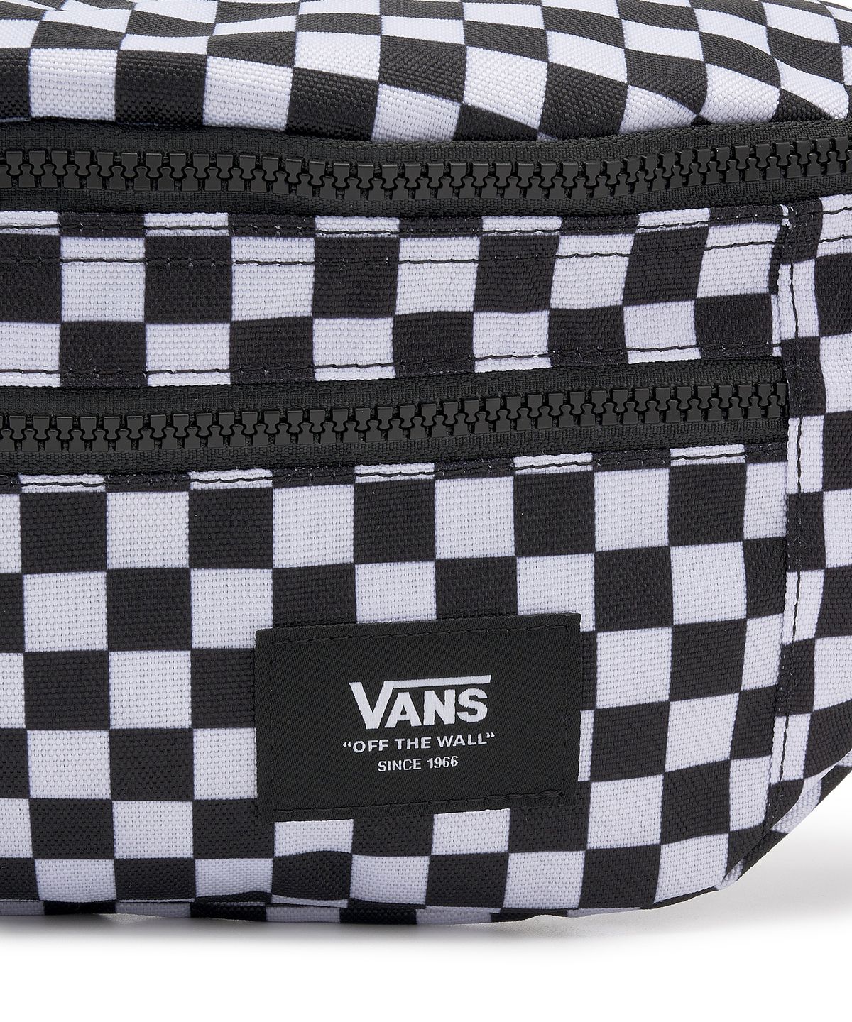 반스(VANS) 와드 크로스 바디 팩 - 블랙:화이트 체크 / VN0A2ZXXHU01