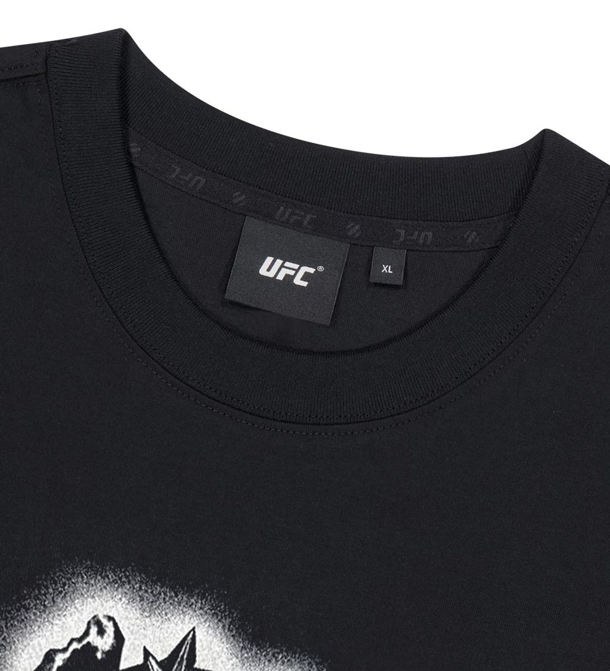 유에프씨 스포츠(UFC SPORT) UFC 네바다 릴렉스핏 반팔 티셔츠 블랙 U2SSV2326BK