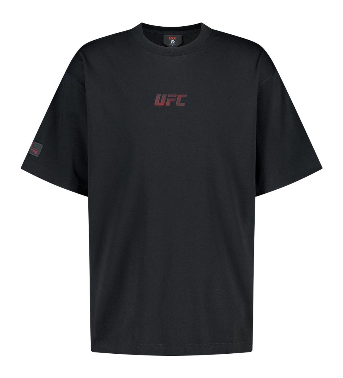 유에프씨 스포츠(UFC SPORT) UFC 옥타곤 릴렉스핏 반팔 티셔츠 블랙 U4SSV2303BK