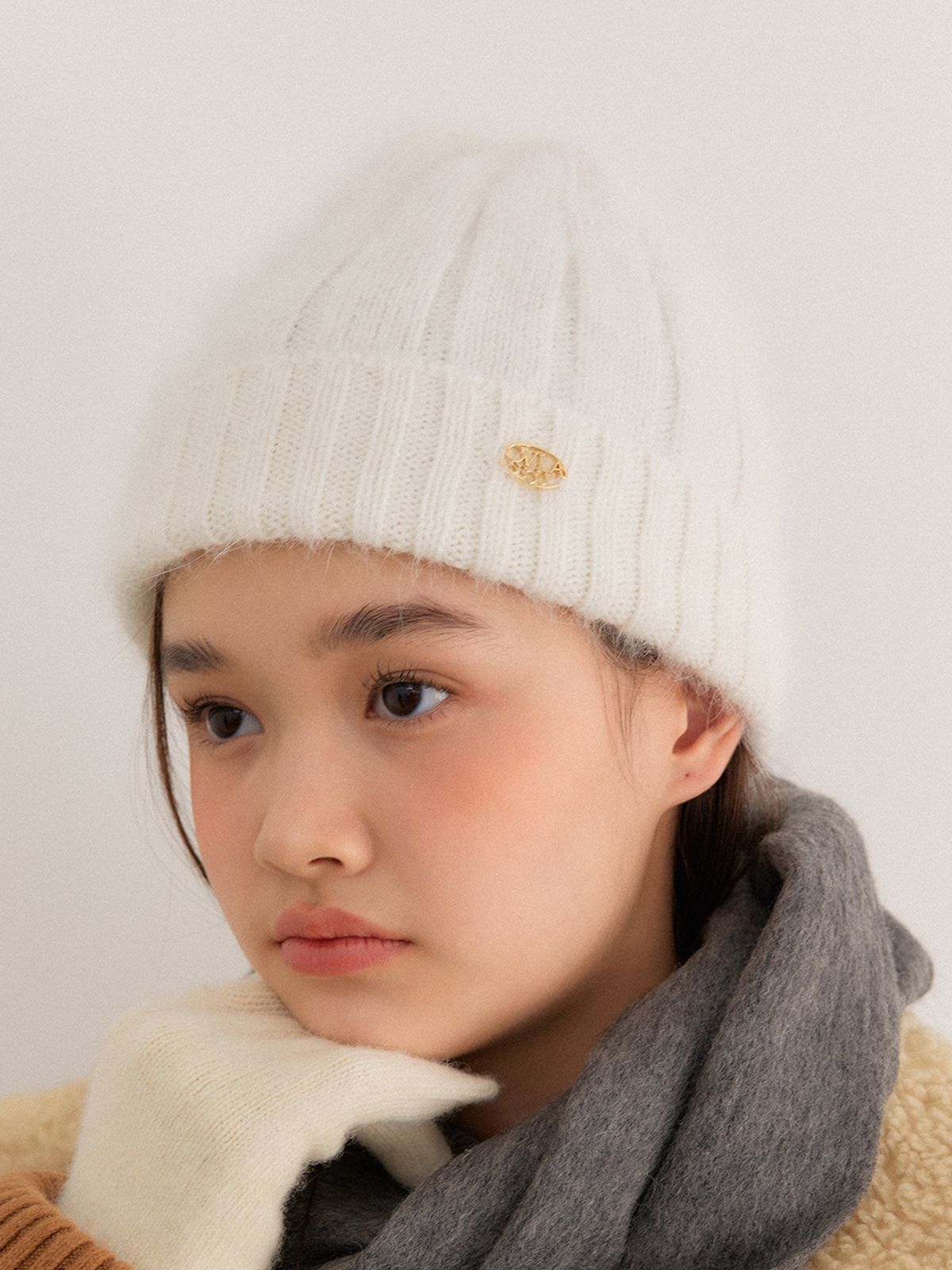오블라(OVLA) angora casual flexible beanie_colors HA006