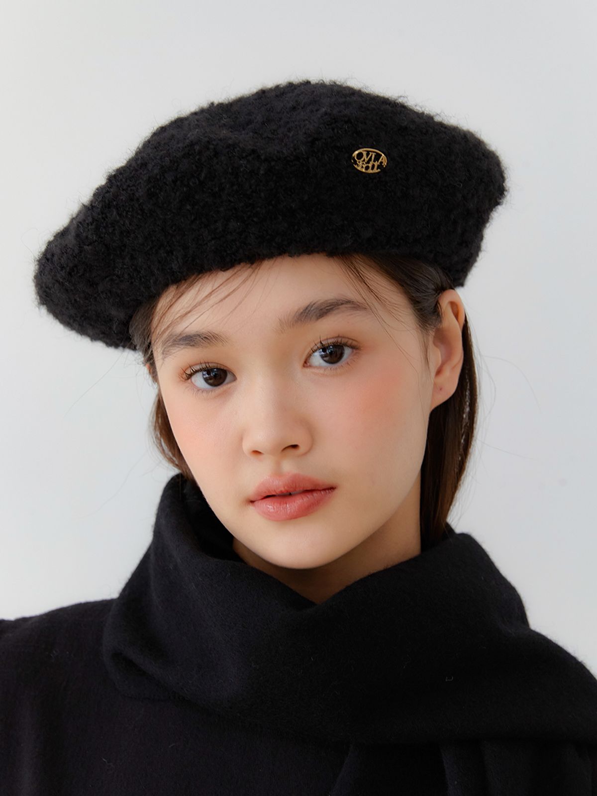 오블라(OVLA) beret classic hat_boucle_2color HA009