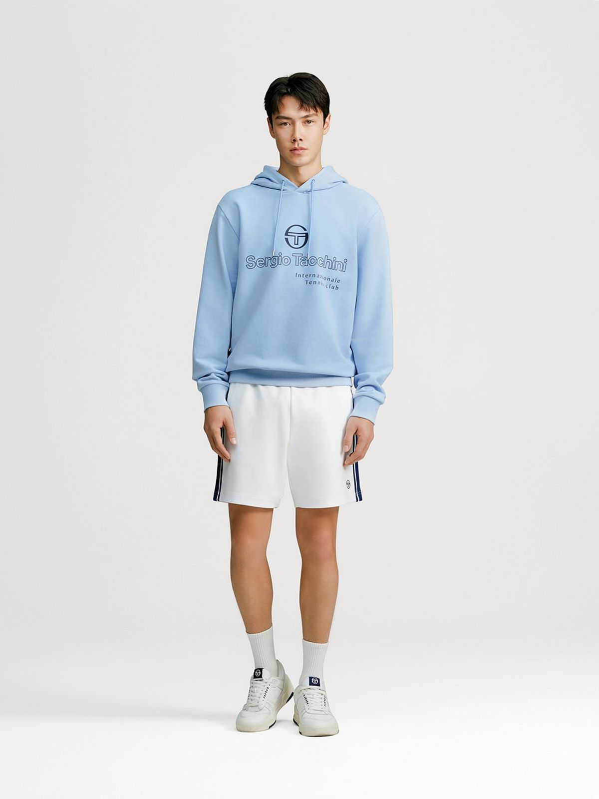세르지오 타키니(SERGIO TACCHINI) U 데일리 후디 (L.Blue)