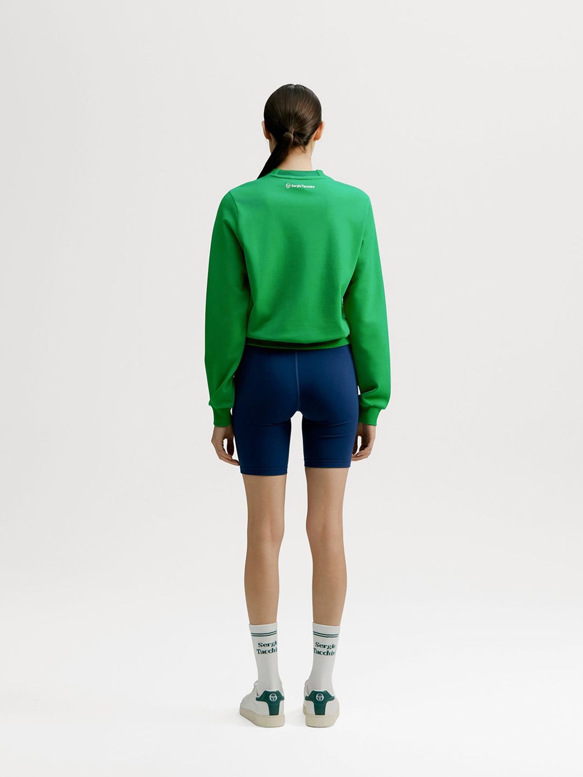 세르지오 타키니(SERGIO TACCHINI) W 에센셜 아트웍 맨투맨 (Green)
