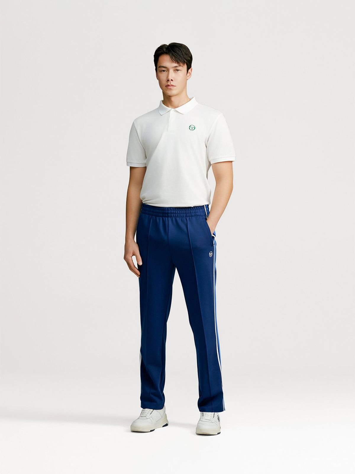 세르지오 타키니(SERGIO TACCHINI) M 고트 다마린도 트랙 팬츠 (Navy)