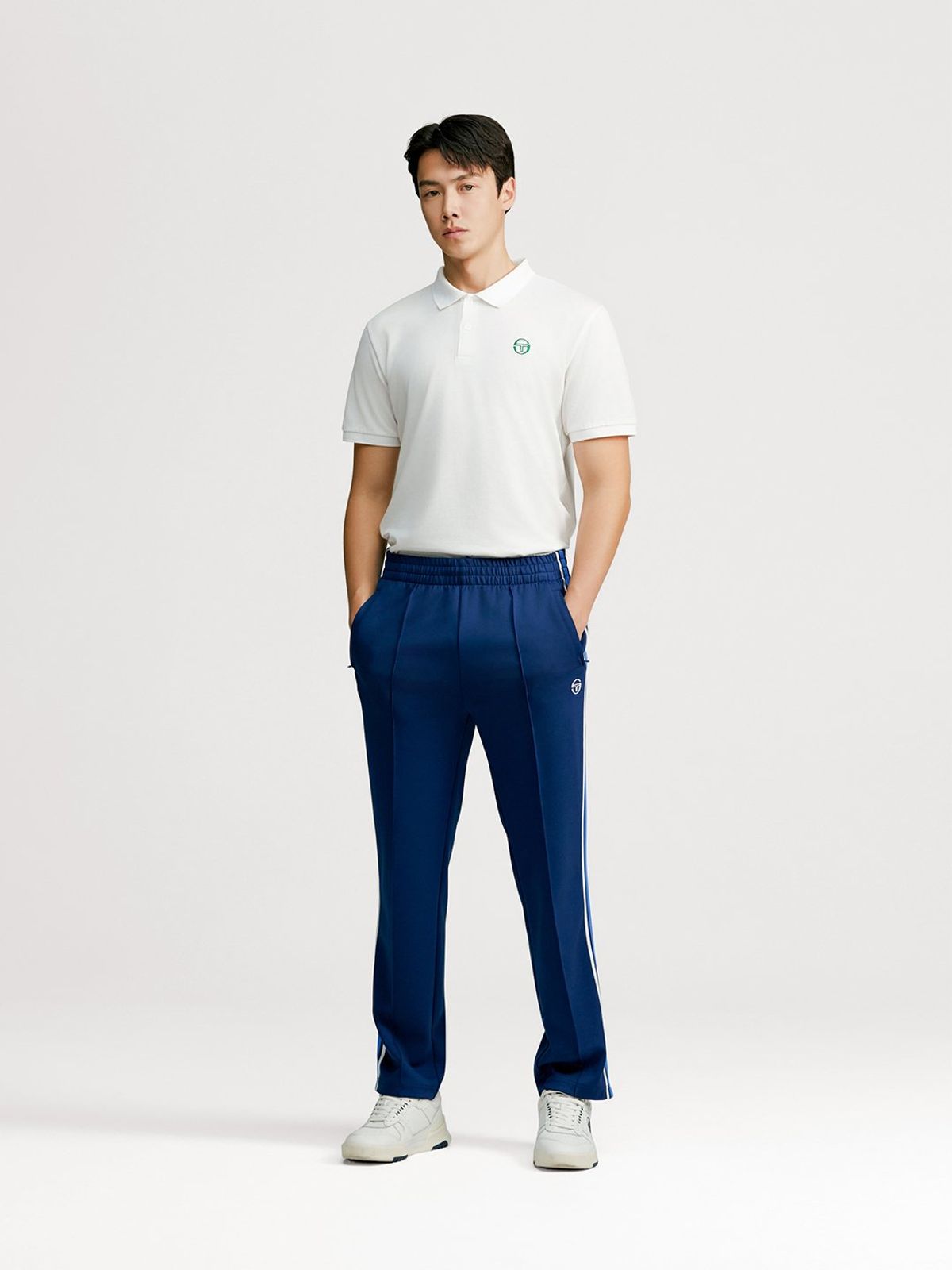 세르지오 타키니(SERGIO TACCHINI) M 고트 다마린도 트랙 팬츠 (Navy)