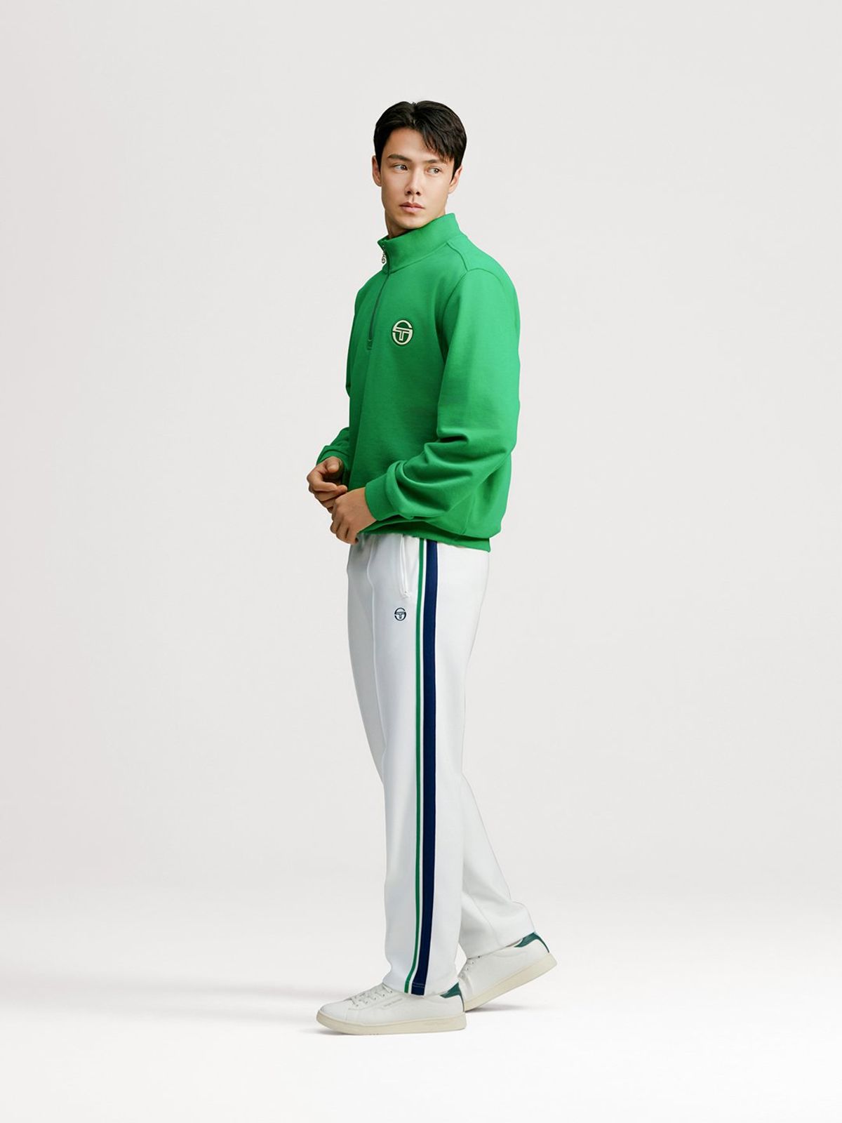 세르지오 타키니(SERGIO TACCHINI) M 고트 다마린도 트랙 팬츠 (White)