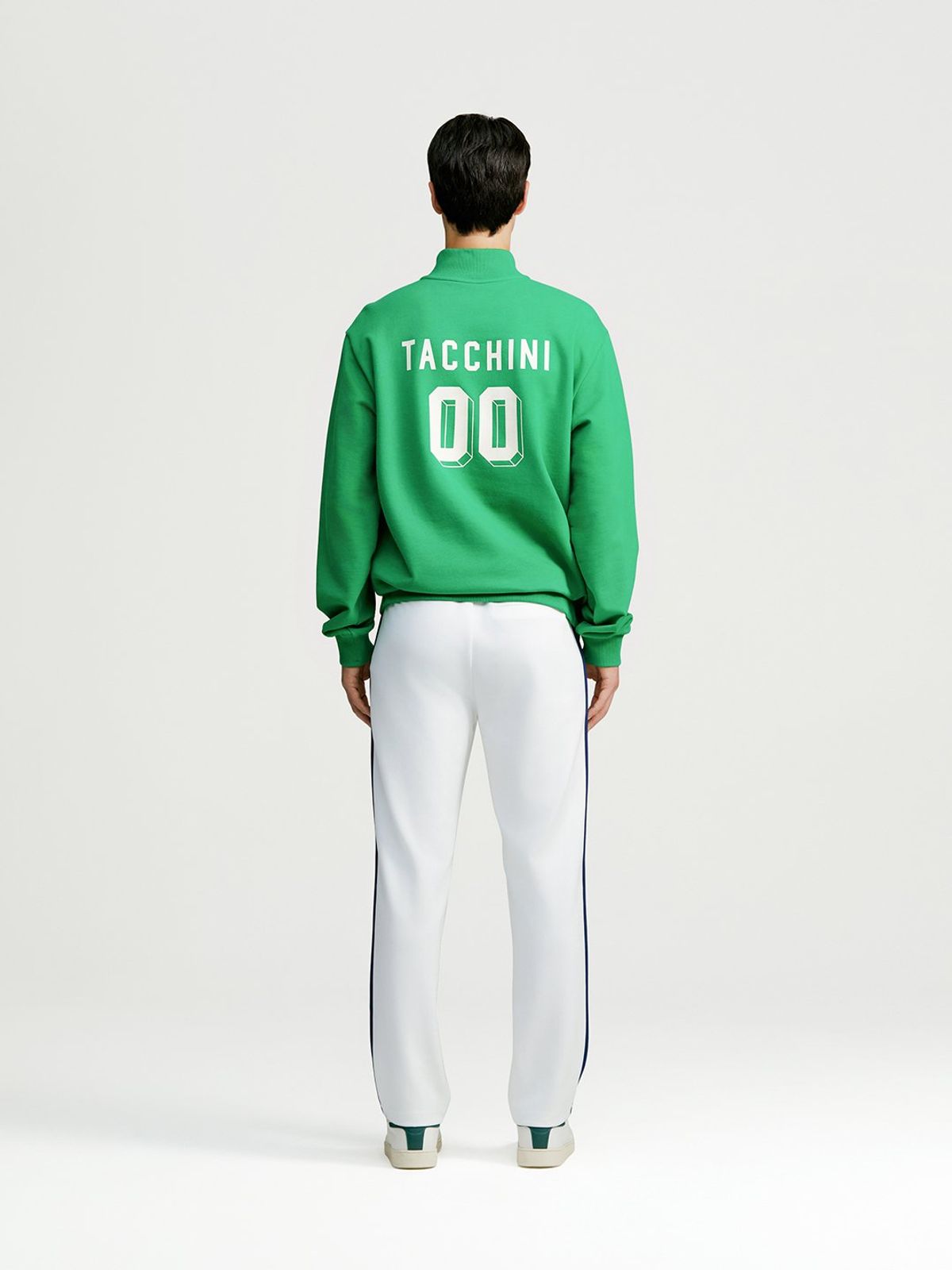 세르지오 타키니(SERGIO TACCHINI) M 고트 다마린도 트랙 팬츠 (White)