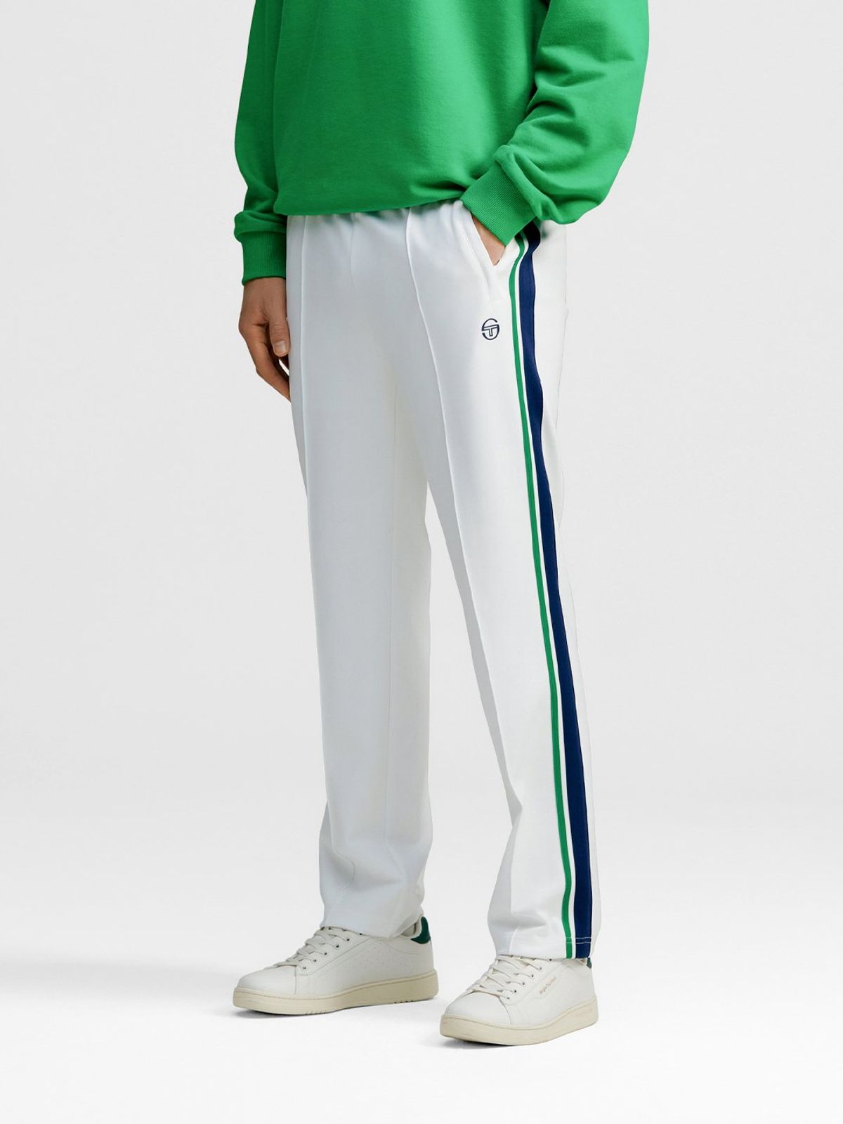 세르지오 타키니(SERGIO TACCHINI) M 고트 다마린도 트랙 팬츠 (White)