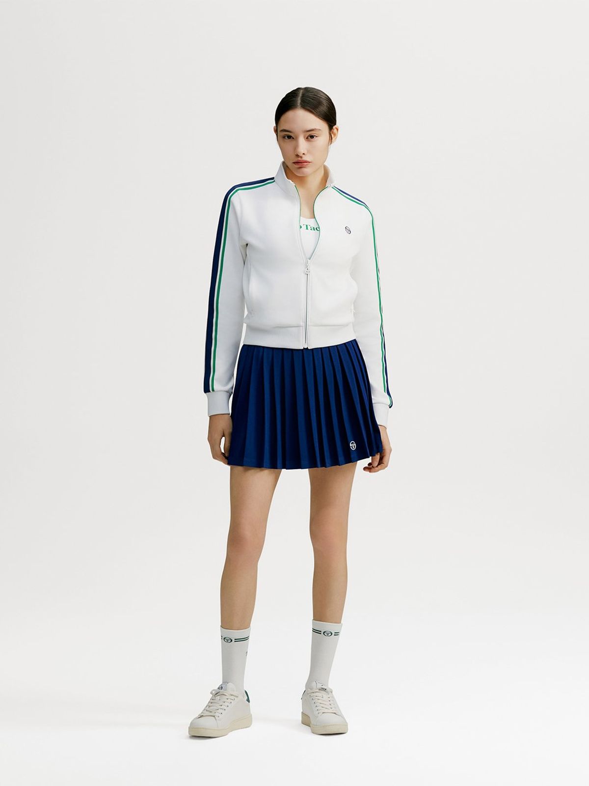 세르지오 타키니(SERGIO TACCHINI) W 고트 트랙집업 (White)