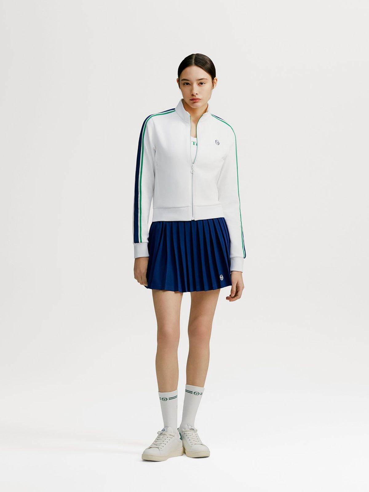 세르지오 타키니(SERGIO TACCHINI) W 고트 트랙집업 (White)
