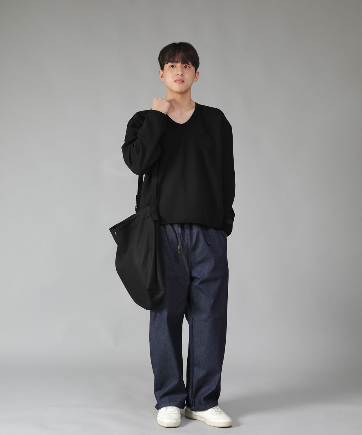 세인트크루(SAINTCREW) EX 와이드팬츠 EXW-347 데님인디고