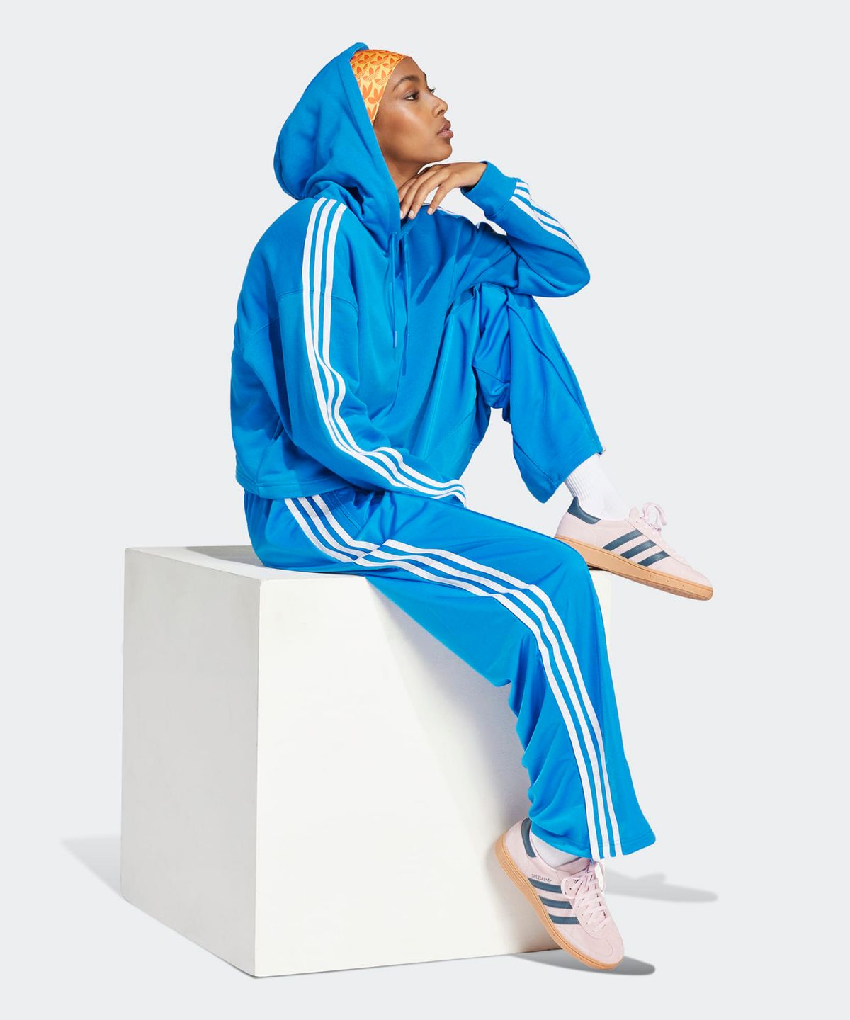 아디다스(ADIDAS) 파이어버드 트랙 팬츠 - 블루 / IP0633