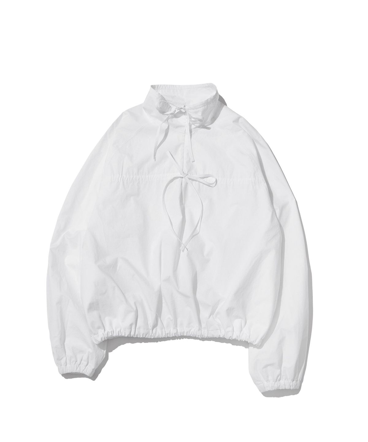 핍펫(PIPPET) Shirring Cotton Anorak (white)