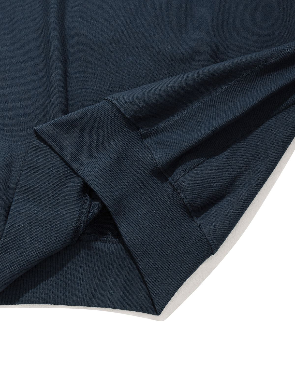 네이머클로딩(NAMERCLOTHING) N BOUCLE SWEATSHIRTS NAVY