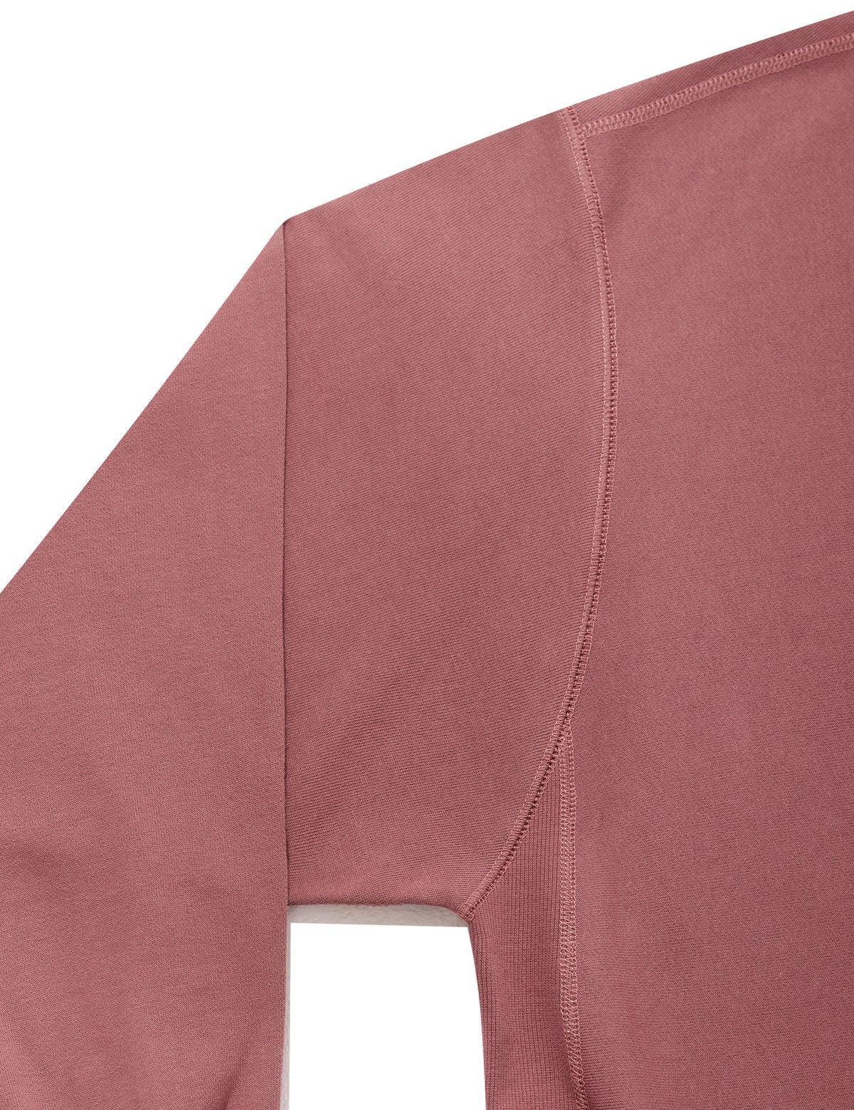 네이머클로딩(NAMERCLOTHING) N BOUCLE SWEATSHIRTS PINK BROWN