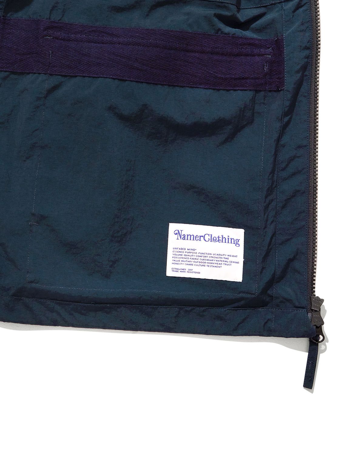 네이머클로딩(NAMERCLOTHING) HOODED WIND BREAKER NAVY