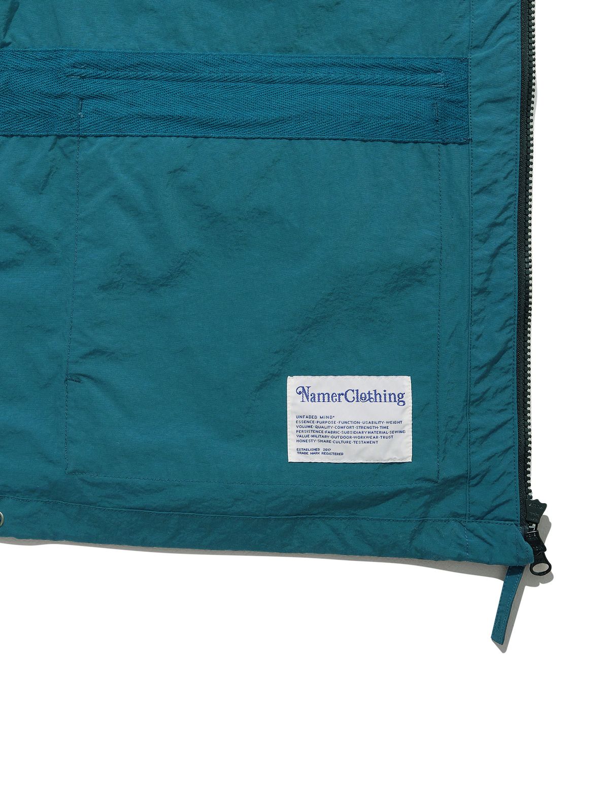 네이머클로딩(NAMERCLOTHING) HOODED WIND BREAKER BLUE