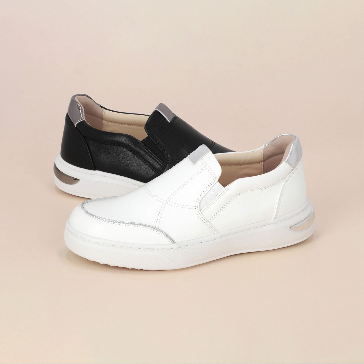 엘칸토(ELCANTO) 마쯔 여성 몰드 포인트 슬립온 3.5cm LCWC34M413