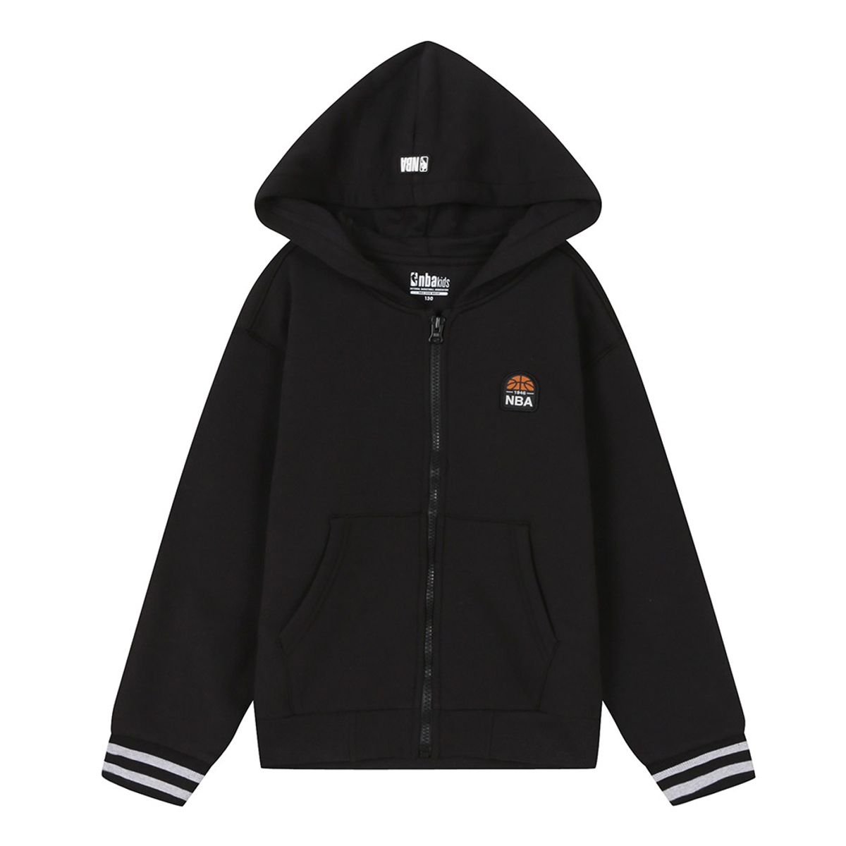 엔비에이 키즈(NBA KIDS) 포인트 후드집업(K241TJ010P) 블랙