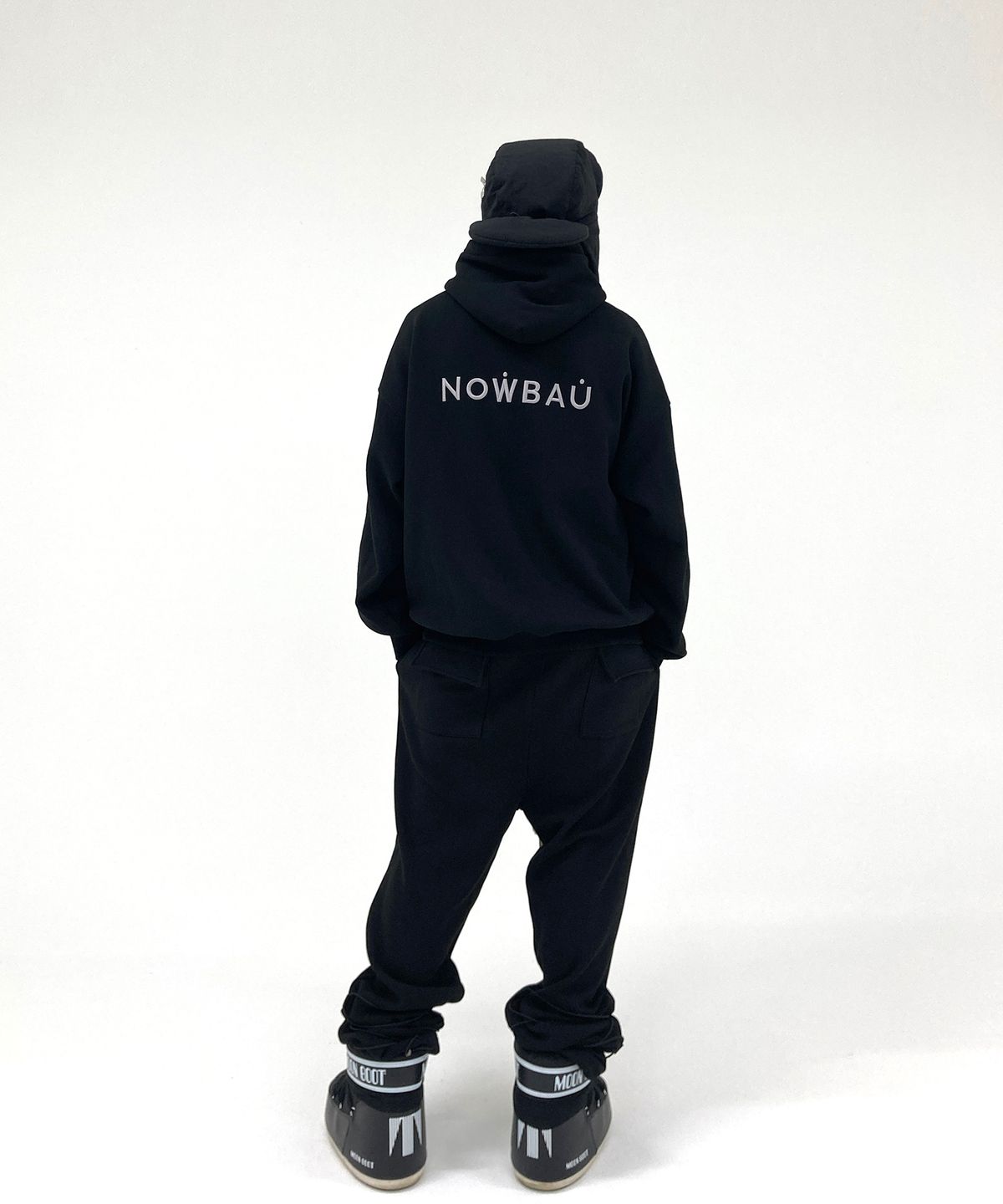 나우바우(NOWBAU) 스노우베이킹 플리스 스냅 후디