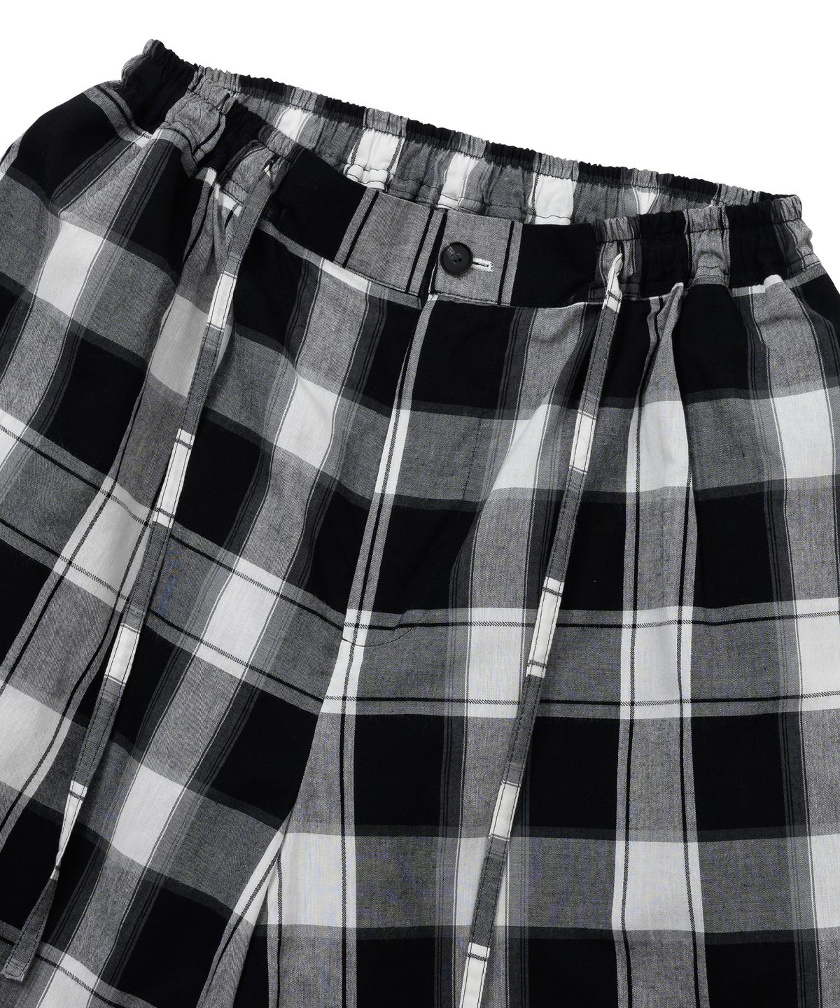 아조바이아조(AJOBYAJO) Check Shorts [BLACK]
