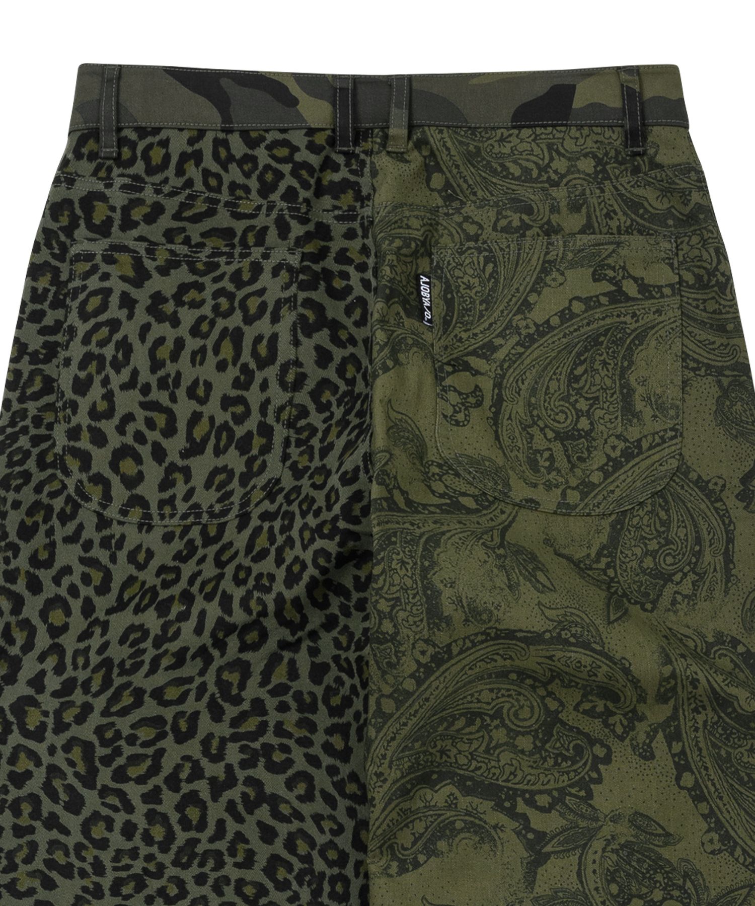【AJO AJOBYAJO】24FW★ Pattern Mixed Pants AJOBYAJO Pattern Mixed Pants
