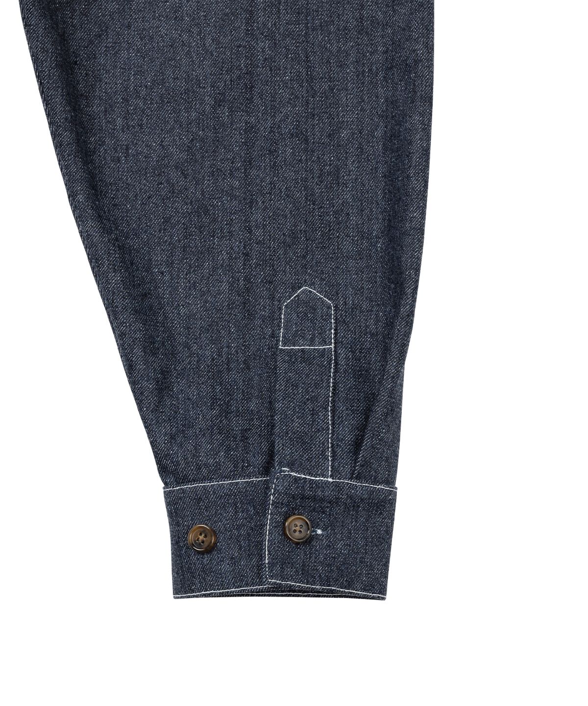아조바이아조(AJOBYAJO) Recycled Denim Oversized Shirt Jacket [NAVY]