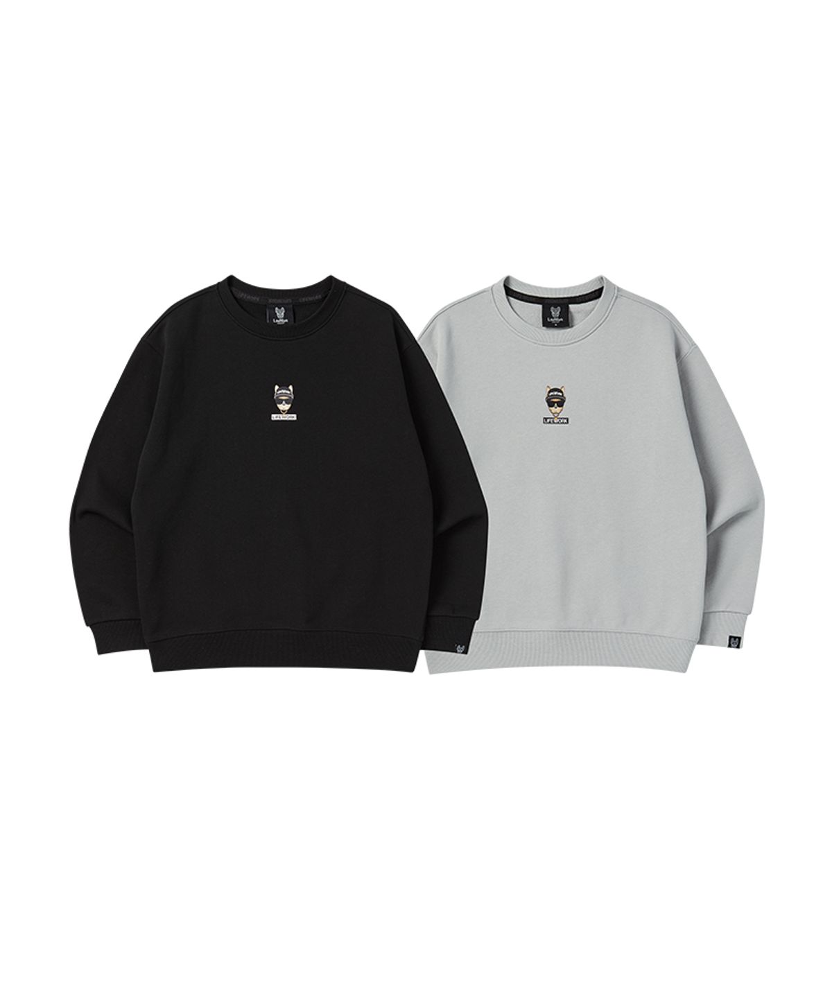 라이프워크 키즈(LIFEWORK KIDS) 키즈) 미니힙독 프린팅 맨투맨