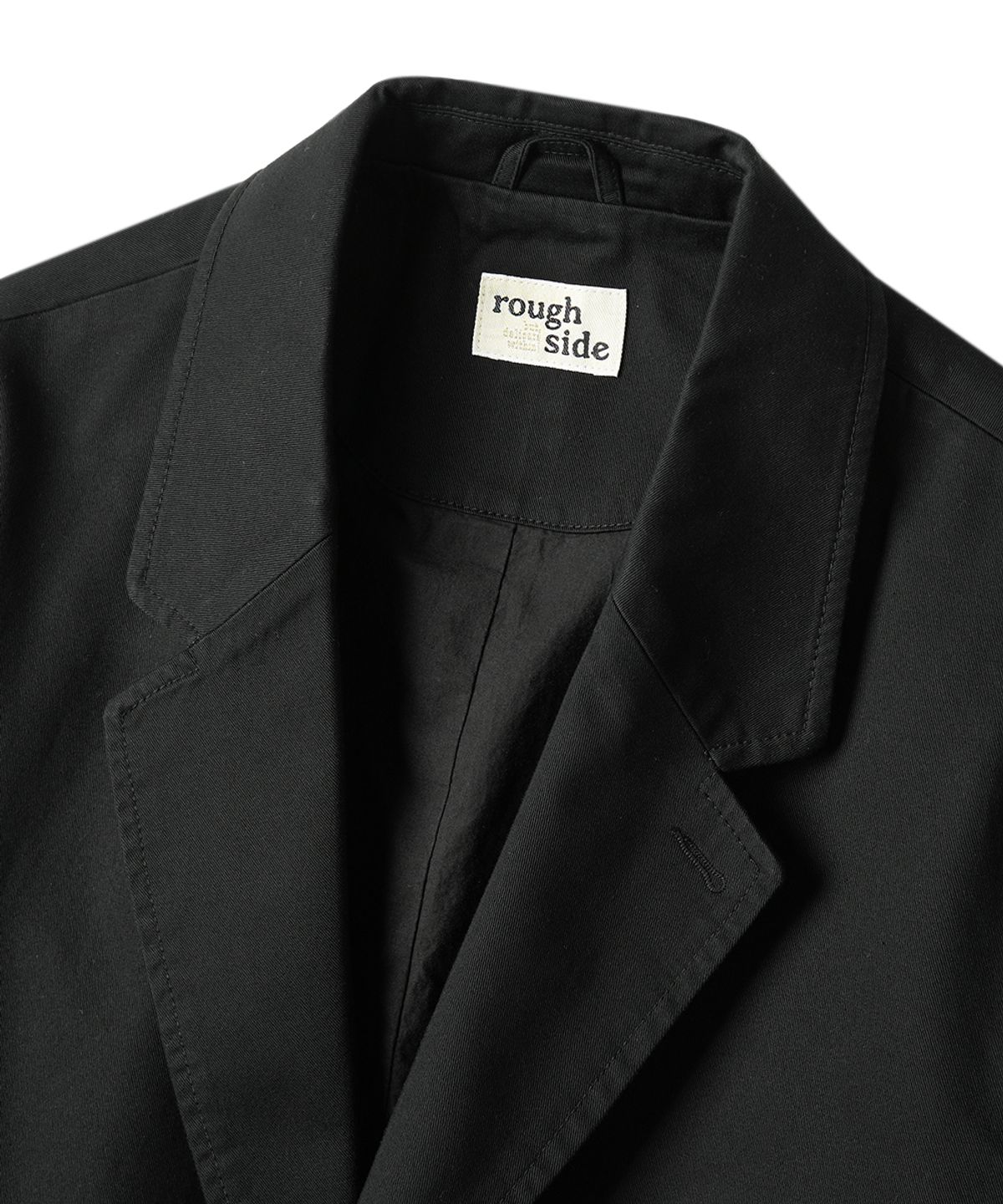 러프사이드(ROUGHSIDE) Club Jacket Black