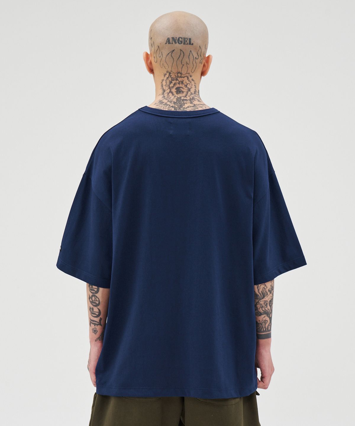 아조바이아조(AJOBYAJO) Diamond Logo T-Shirt [NAVY]