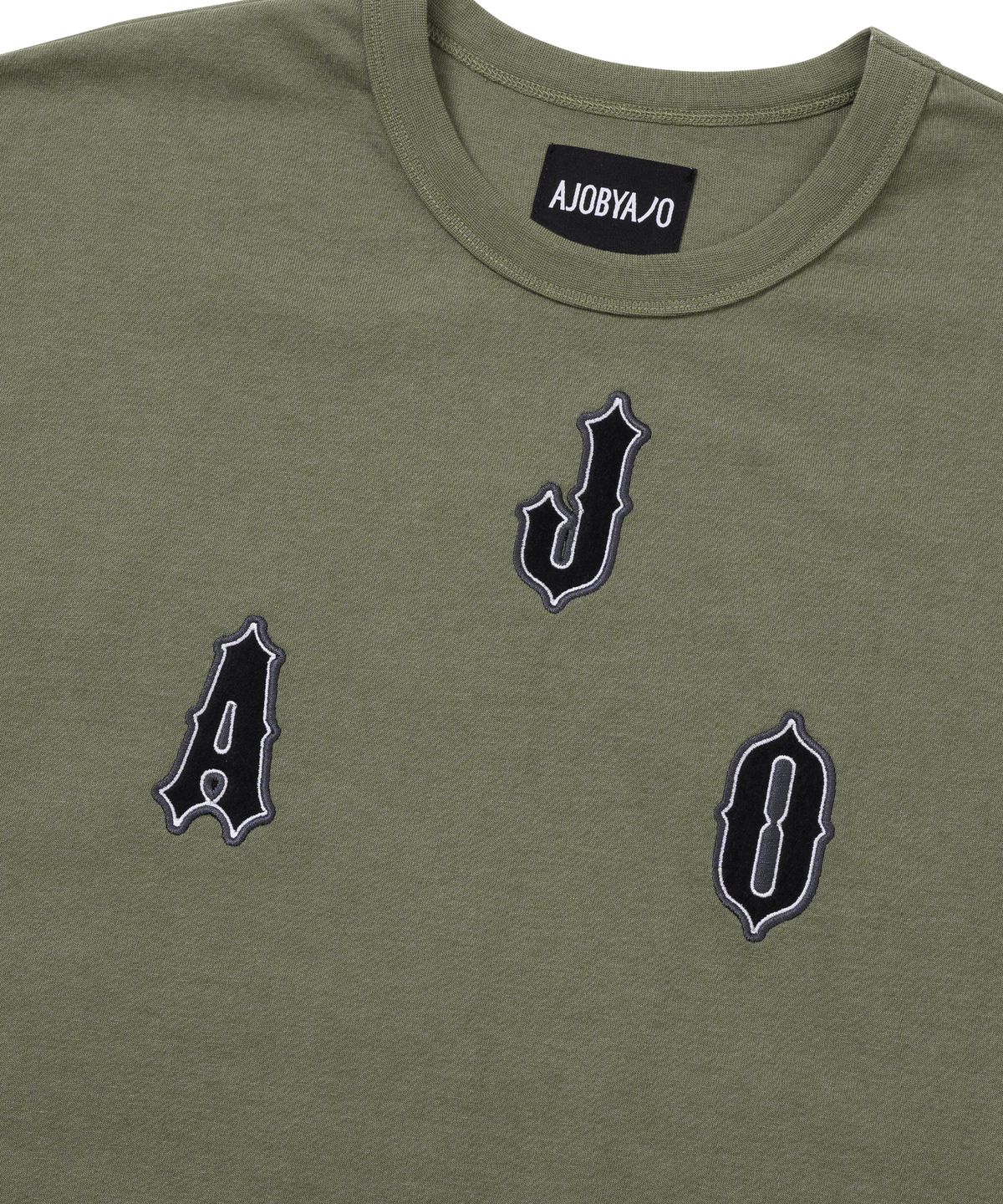아조바이아조(AJOBYAJO) Diamond Logo T-Shirt [KHAKI]
