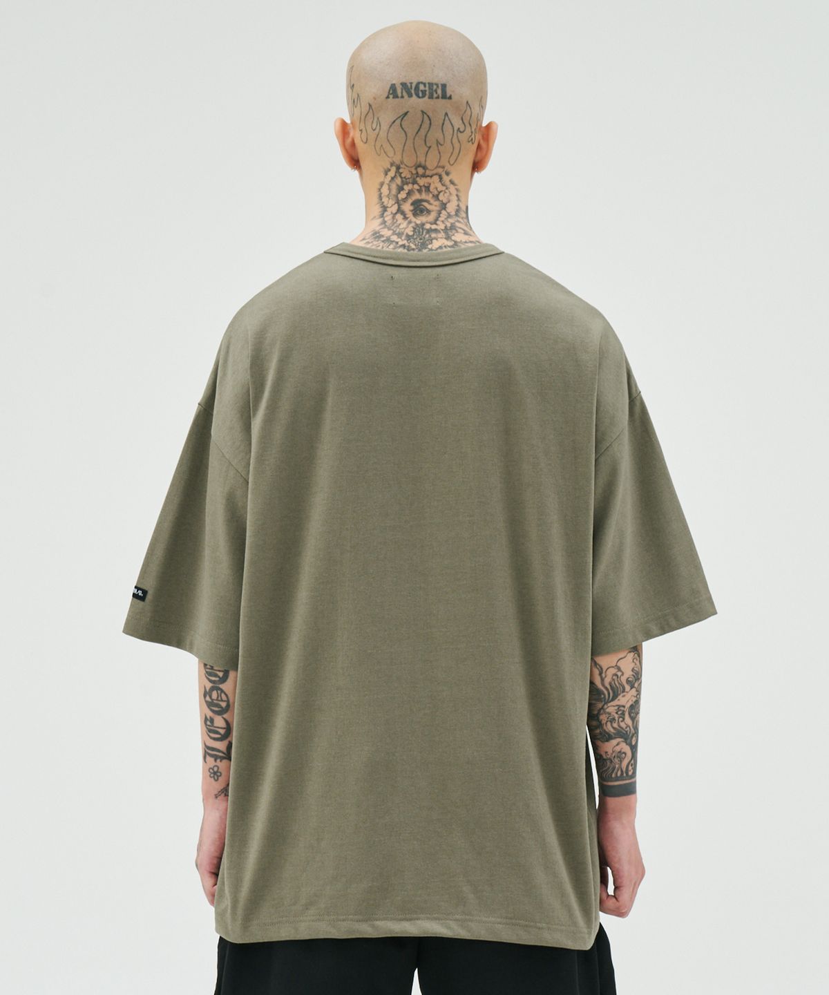 아조바이아조(AJOBYAJO) Diamond Logo T-Shirt [KHAKI]
