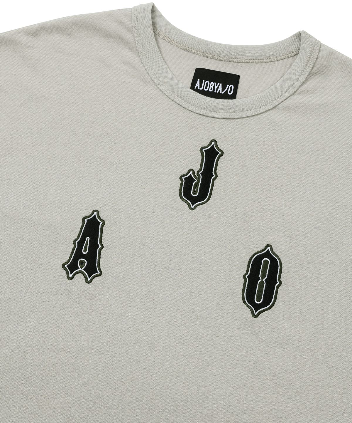 아조바이아조(AJOBYAJO) Diamond Logo T-Shirt [LIGHT GREY]