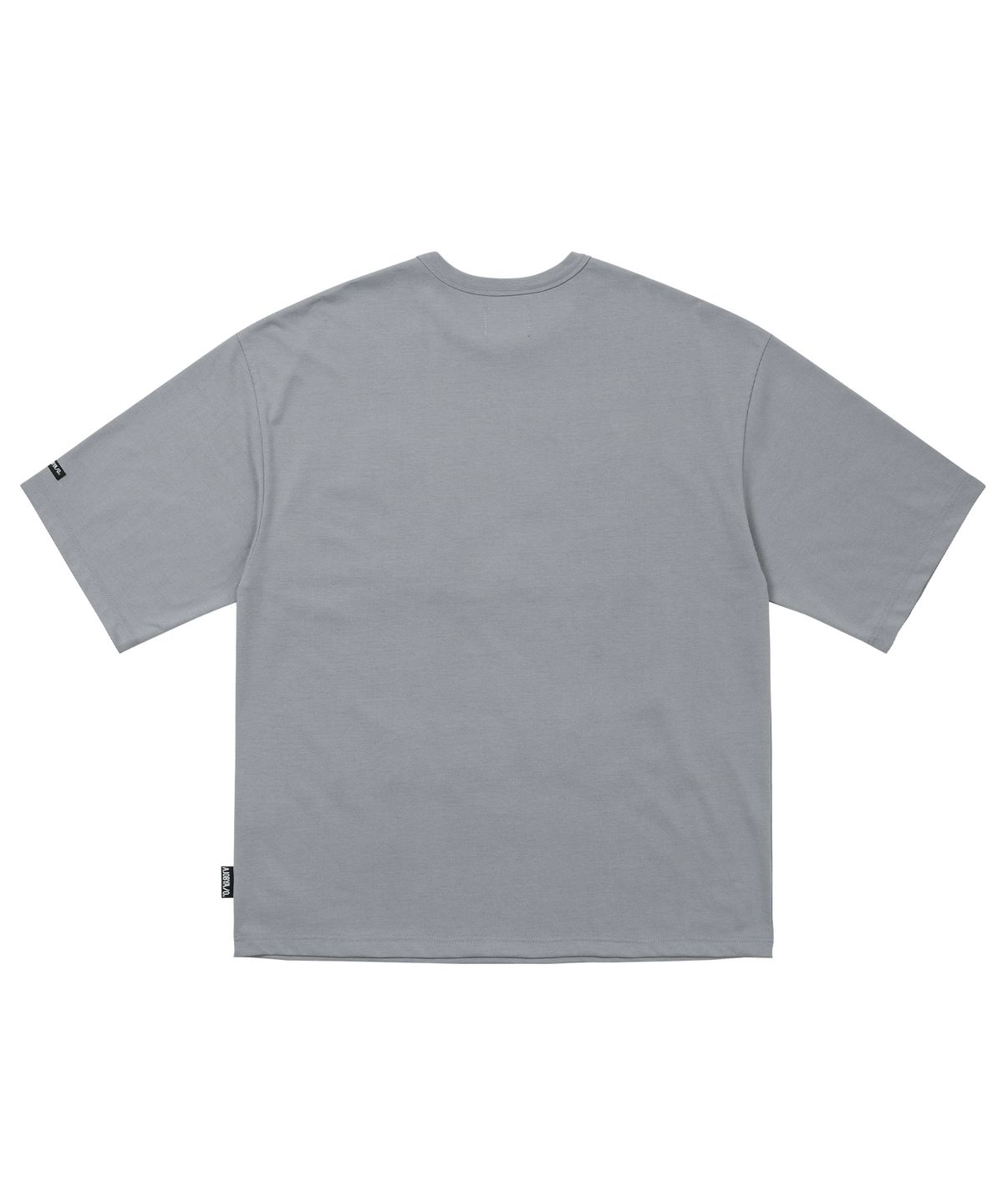 아조바이아조(AJOBYAJO) Shadow Boxing Applique T-Shirt [GREY]