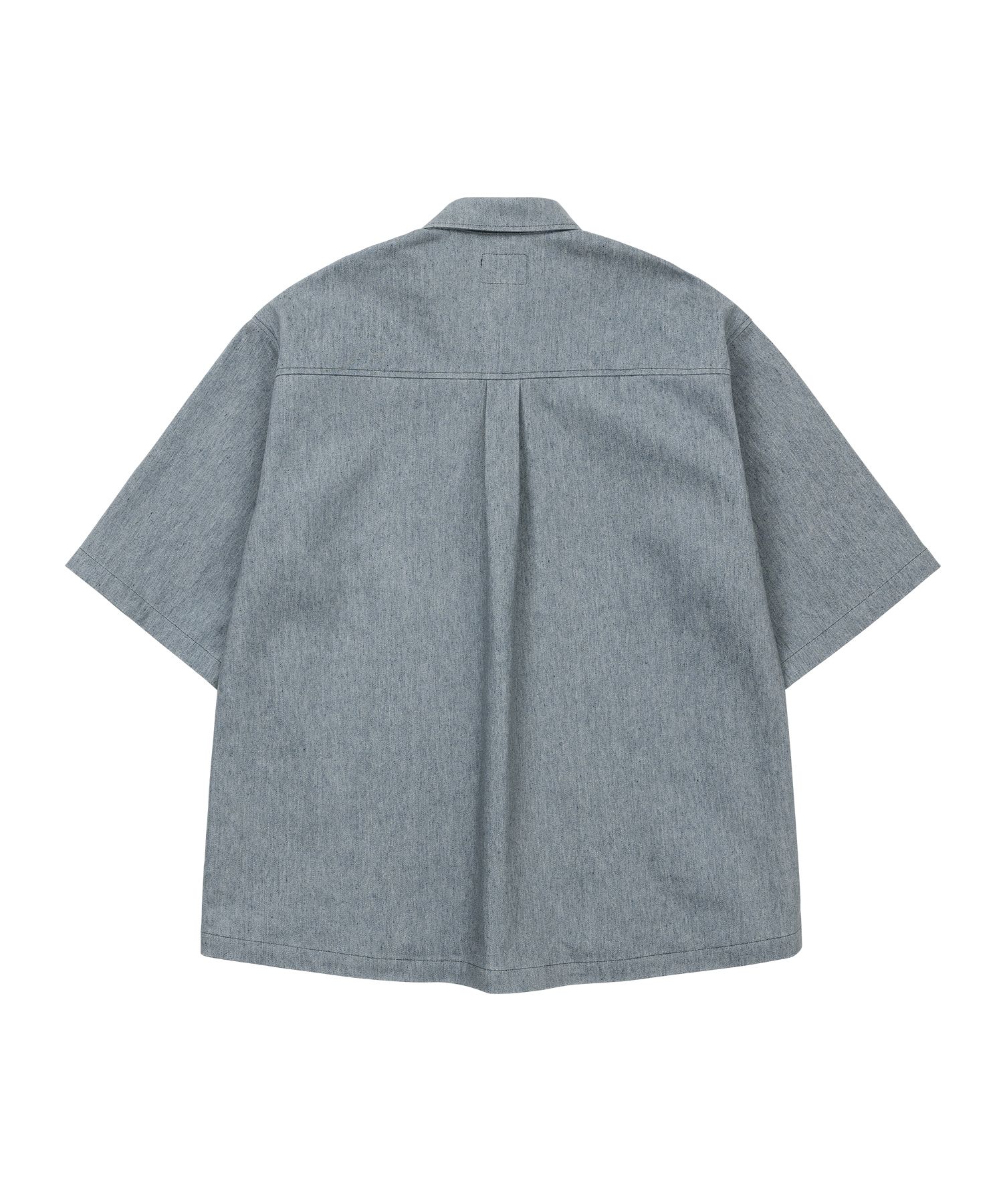 MUSINSA | AJOBYAJO Recycled Denim Trucker Shirt [SKY BLUE]