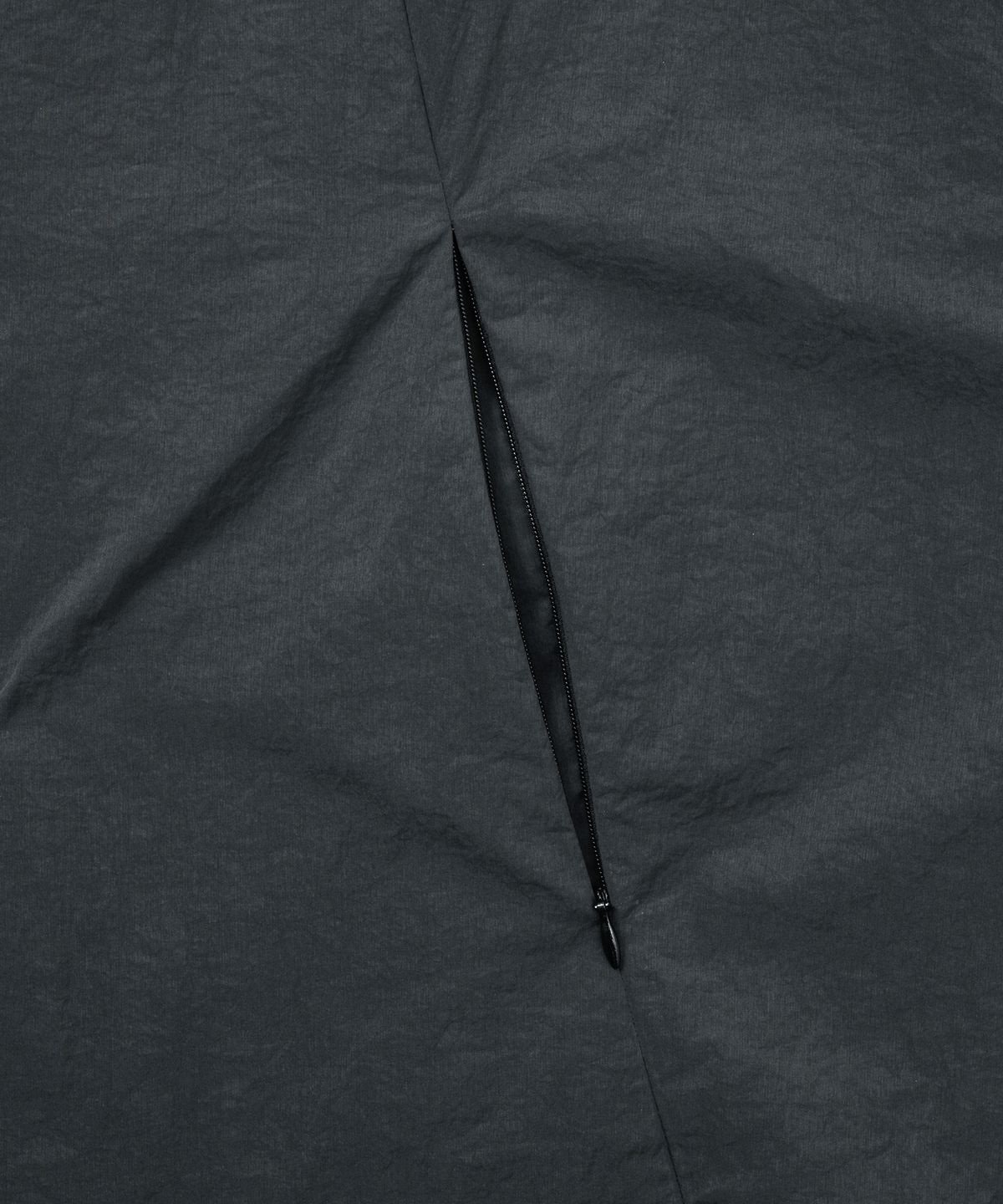 아조바이아조(AJOBYAJO) Nylon Cape Shirt [CHARCOAL]