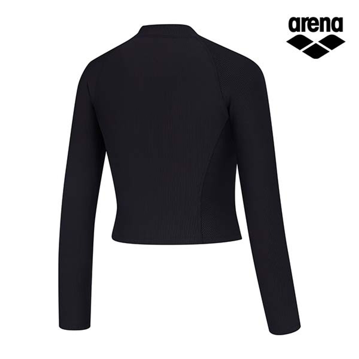 아레나(ARENA) 키이라 레저 집업 래쉬가드 A4SL1QR71BLK