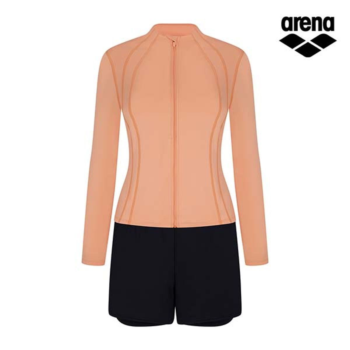 아레나(ARENA) 세이디 레저 집업 래쉬가드 세트 A4BL1PS71COR