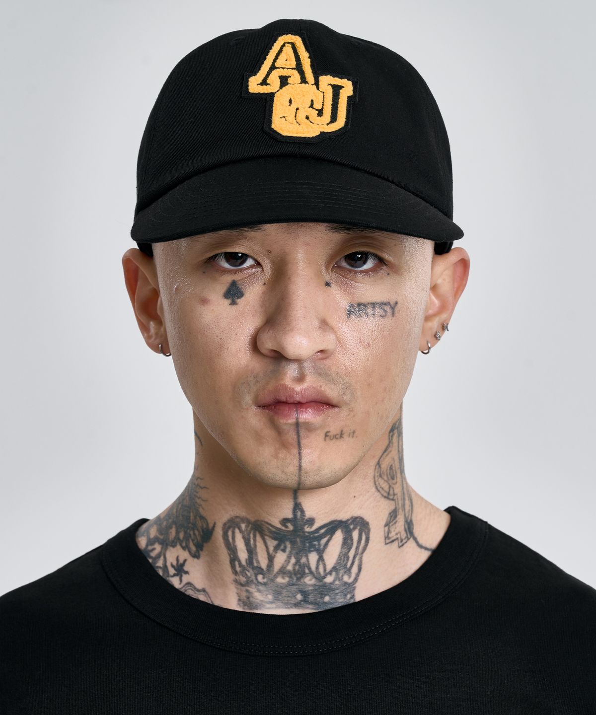아조바이아조(AJOBYAJO) [PBA] Smile AJO Cap [BLACK]