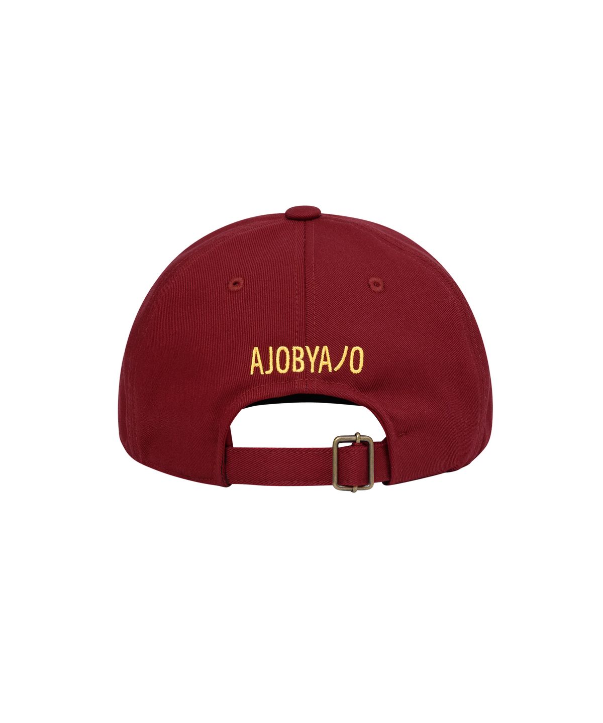 아조바이아조(AJOBYAJO) [PBA] Smile AJO Cap [BURGUNDY]