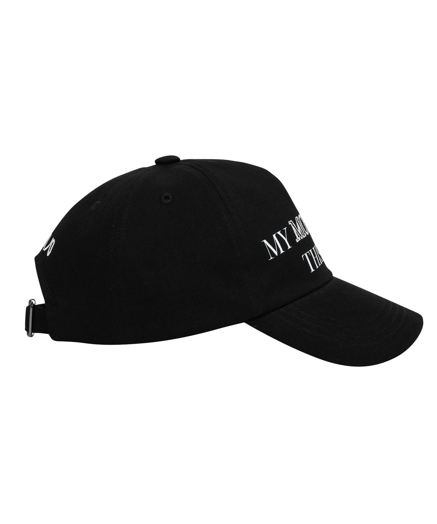 【AJO AJOBYAJO】24SS★ [PBA] My Mom Hates This Cap MUSINSA | AJOBYAJO [PBA] My Mom Hates This Cap [BLACK]
