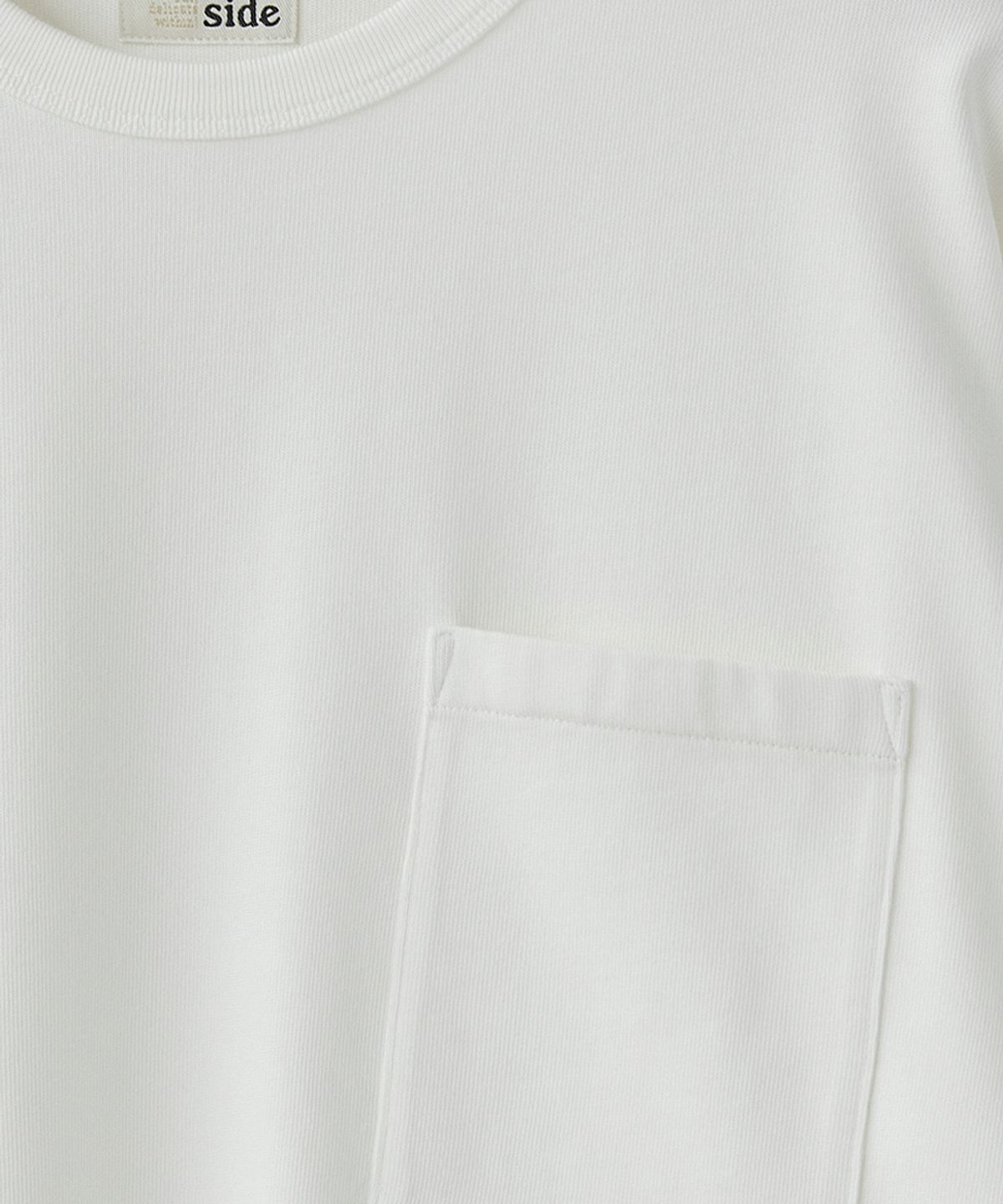 러프사이드(ROUGHSIDE) Primary Long Sleeve Off White