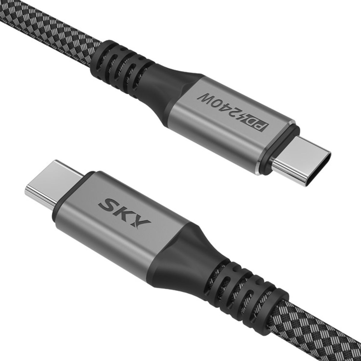 스카이(SKY) USB4 썬더볼트4 240W PD C to C타입 초고속 케이블 1.2M