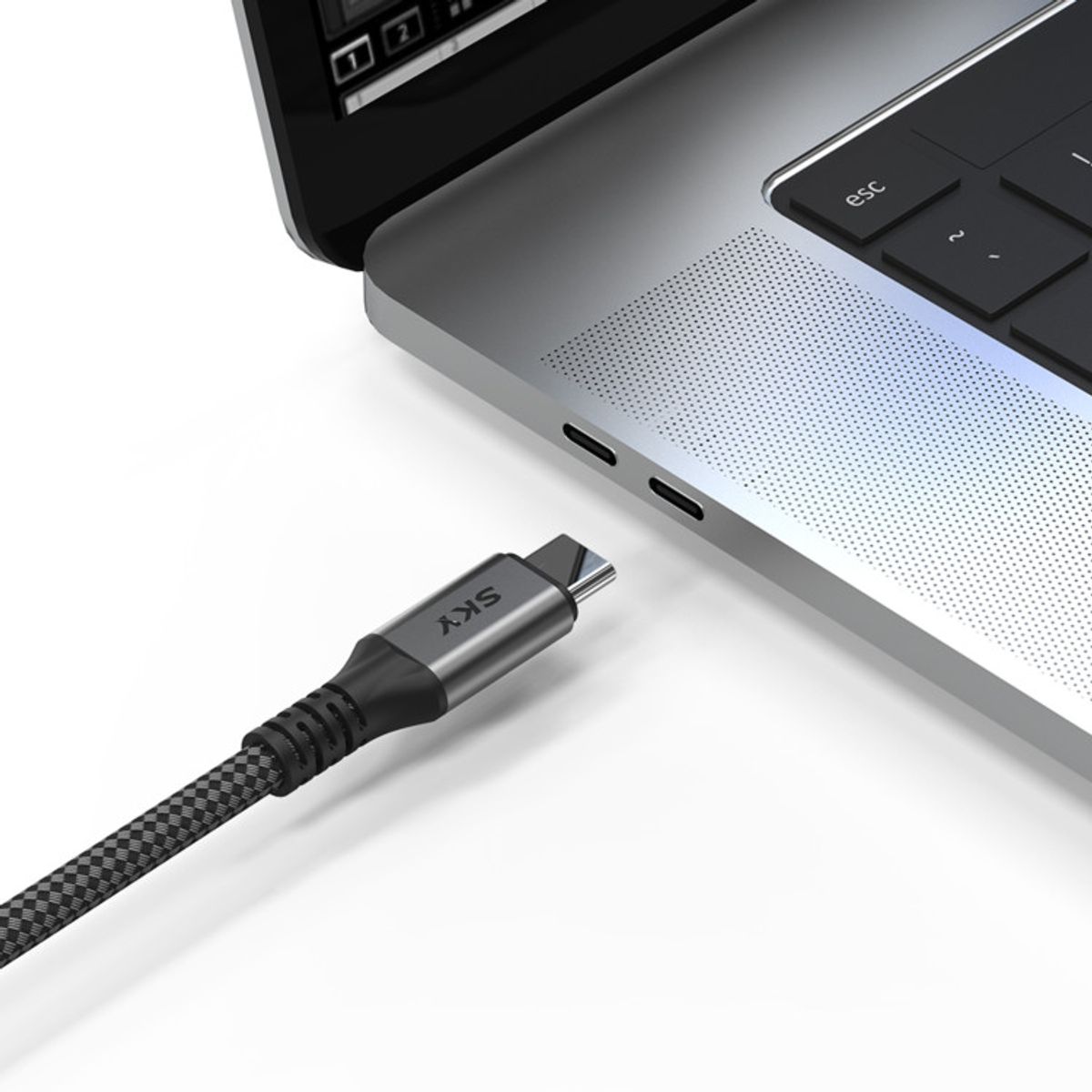 스카이(SKY) USB4 썬더볼트4 240W PD C to C타입 초고속 케이블 1.2M