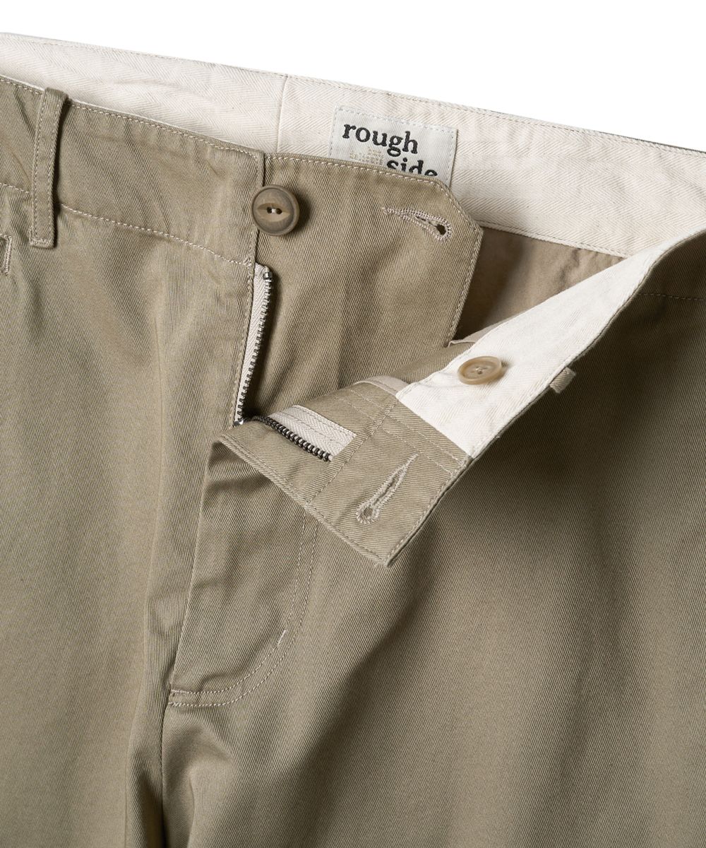MUSINSA | ROUGH SIDE Regular Chino Pants Khaki Beige