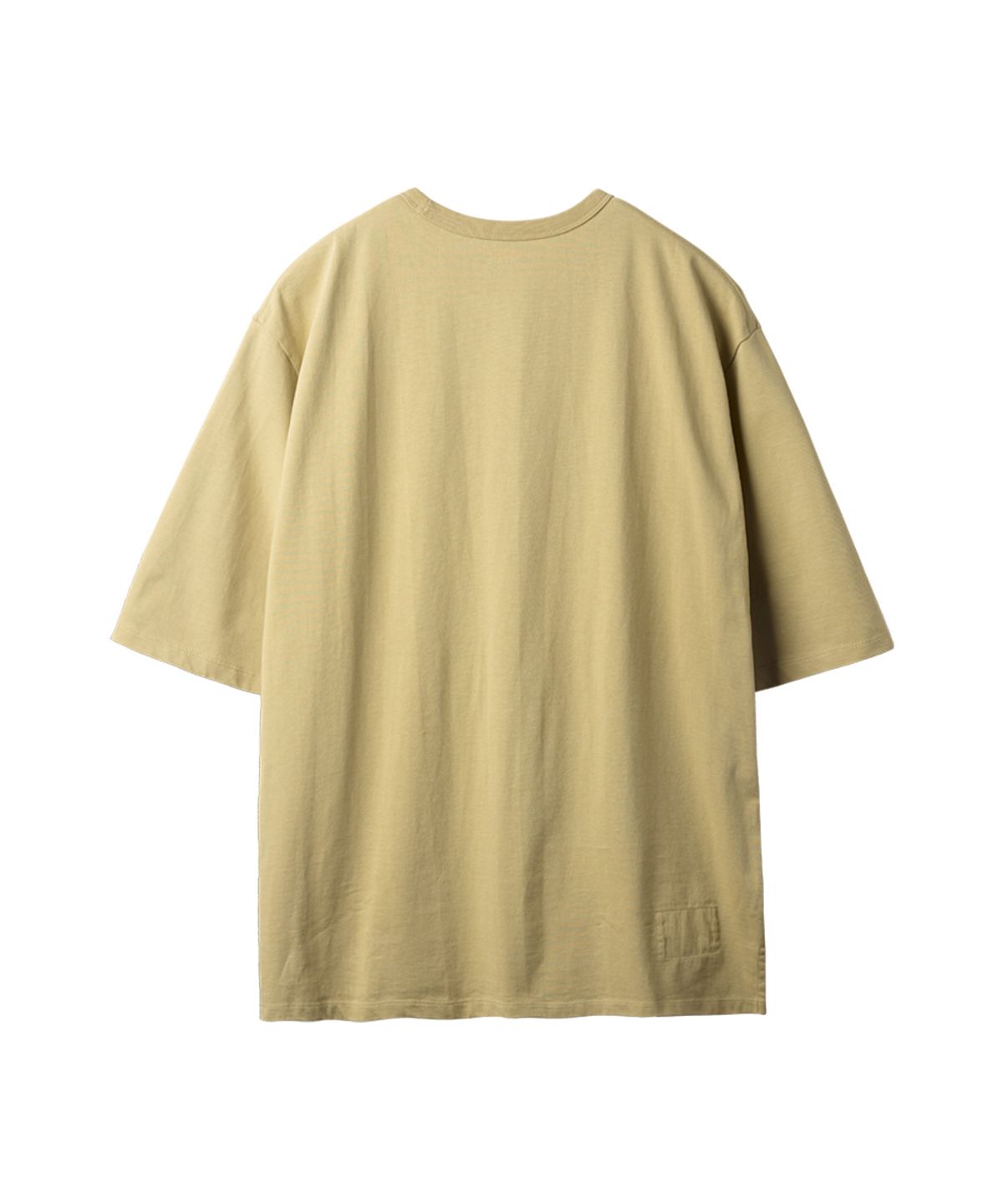러프사이드(ROUGHSIDE) Primary Half Sleeve Mustard