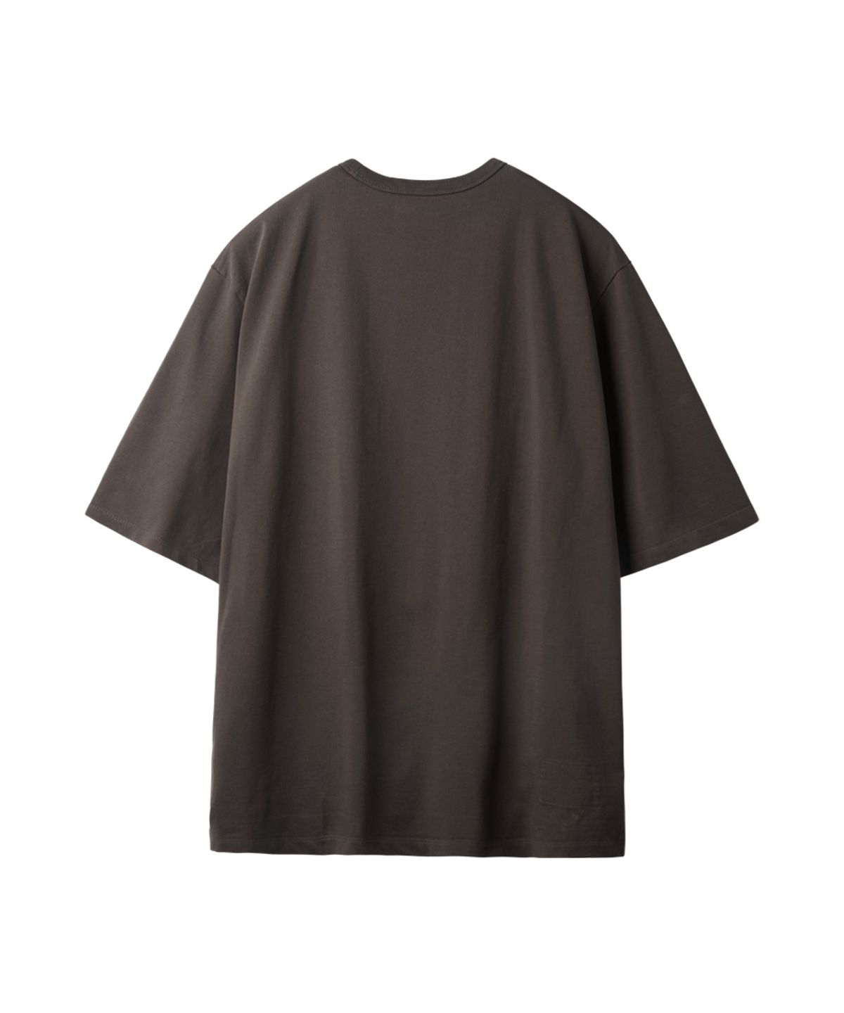 러프사이드(ROUGHSIDE) Primary Half Sleeve Brown