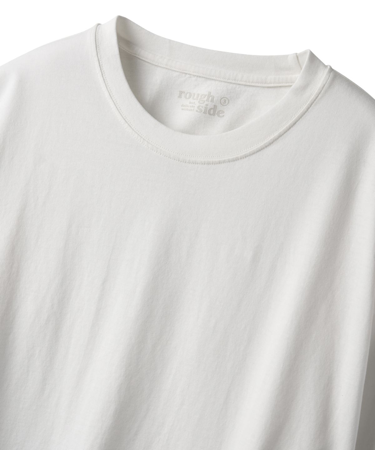 러프사이드(ROUGHSIDE) Mild T-Shirt Off White