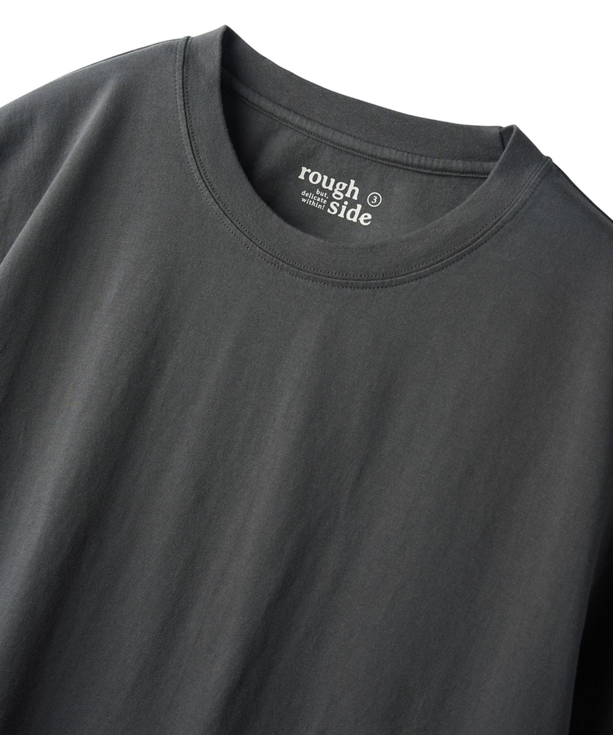 러프사이드(ROUGHSIDE) Mild T-Shirt Charcoal
