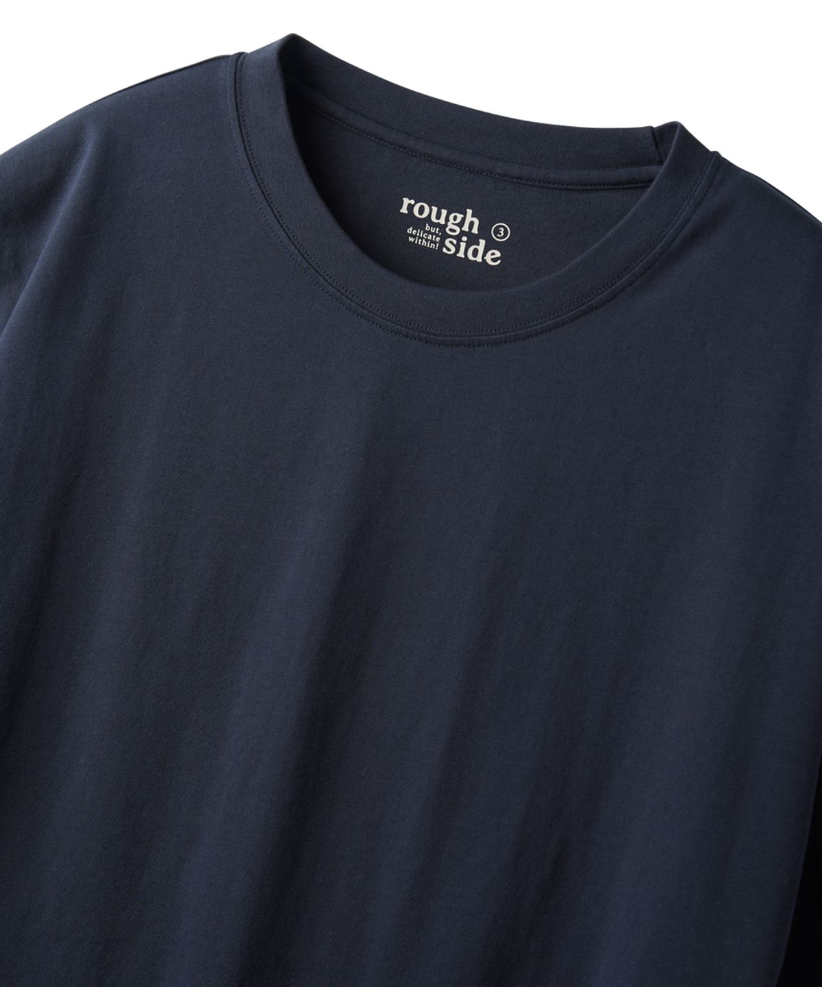 러프사이드(ROUGHSIDE) Mild T-Shirt Navy